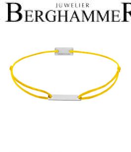 Filo Armband Textil Gelb 750 Gold weißgold 21200485