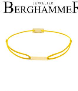 Filo Armband Textil Gelb 750 Gold gelbgold 21200509