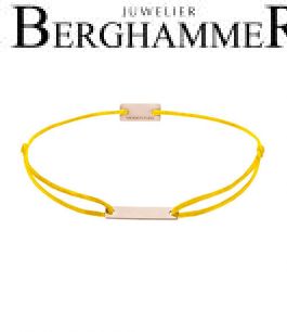 Filo Armband Textil Gelb 750 Gold roségold 21200532