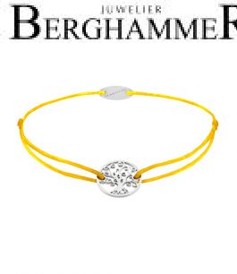 Filo Armband Textil Gelb Lebensbaum 750 Gold weißgold 21203177