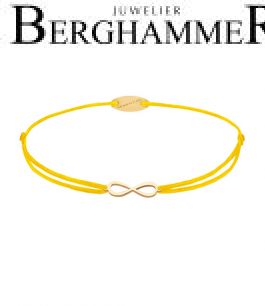 Filo Armband Textil Gelb Infinity 750 Gold gelbgold 21203415