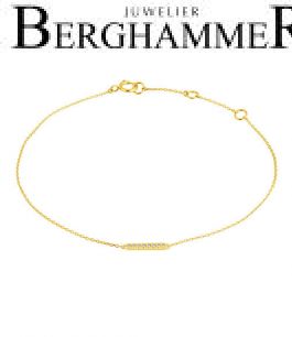 Fiore Armband 14kt Gelbgold 21300194