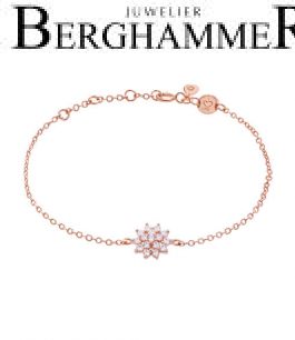LaViida Armband Blume 925 Silber roségold vergoldet BLU622RG 40500020