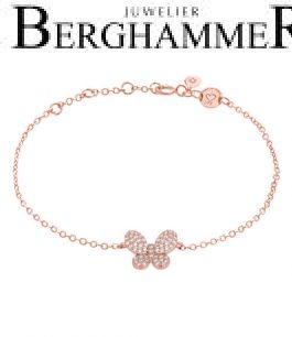 LaViida Armband Schmetterling 925 Silber roségold vergoldet BLU625RG 40500044