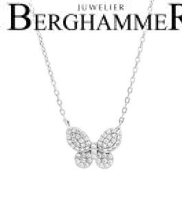 LaViida Halskette Schmetterling 925 Silber rhodiniert NLU625RH 40500049