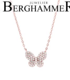 LaViida Halskette Schmetterling 925 Silber roségold vergoldet NLU625RG 40500050