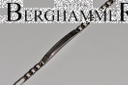 Armband 925 Silber Rhodiniert Schildarmband SAB10